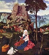 Патинир Иоахим (Отдых на пути в Египет)