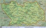 Пензенская область (географическая карта)