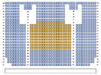 Первомайский. Схема зала 1