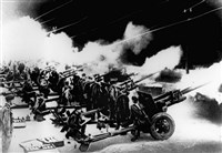 Первый победный салют в Москве 5 августа 1943 г.