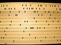 Перфокарта (формата IBM)