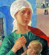 Петров-Водкин Кузьма Сергеевич (1918 год в Петрограде)