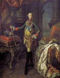 Петр III Федорович (портрет работы Антропова)