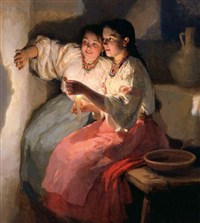 Пимоненко Николай Корнильевич (Святочное гадание)