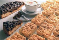 Пирог обсыпной с творожным кремом