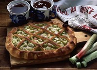 Пирог с ревенем