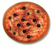 Пицца с томатами и сыром