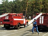 Пожарно-прикладной спорт (фрагмент соревнований) [спорт]