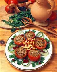 Помидоры, фаршированные мясом