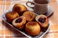 Пончики с повидлом