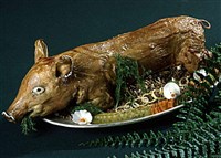 Поросенок жареный