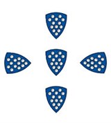 Португалия (флаг 1185-1248 годов)