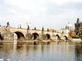 Прага (панорама Карлова моста)