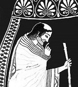 Приам (фрагмент росписи краснофигурной амфоры Евфимида)