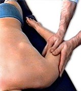 Продольное разминание на руке