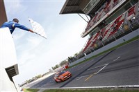 Прямая старт-финиш и трибуны (Каталуния)