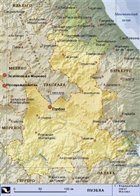 Пуэбла (карта)