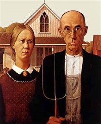 РЕГИОНАЛИЗМ (Г. Вуд. «Американская готика»)