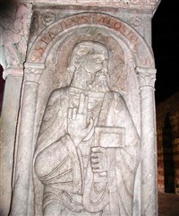 РЕЛЬЕФ (Апостол Павел. Рельеф из аббатства в Муассаке)