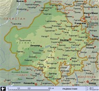 Раджастхан (географическая карта)