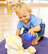 Развивающие игры с малышами (с мишкой)