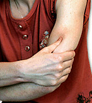 Разминание на плече