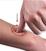 Растирание в Шиацу