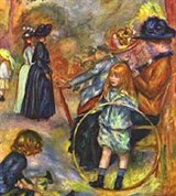 Ренуар Огюст (В Люксембургском саду)