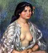 Ренуар Огюст (Габриэль в расстегнутой блузе)