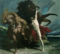 Реньо Анри (Автомедонт с лошадьми Ахилла)