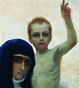 Репин Илья Ефимович (Богоматерь с младенцем)