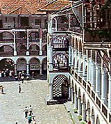 Рильский монастырь (внутренний двор)