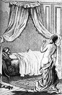 Рисунок к «воспоминаниям Казановы»