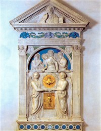 Роббиа (Табернакль с Пьетой и двумя ангелами)