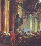 Робер Юбер (Воображаемый вид Большой галереи в руинах)