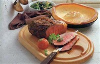 Ростбиф с йоркширским пудингом