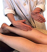 Рубление икроножной мышцы