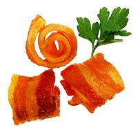 Рулетики из бекона