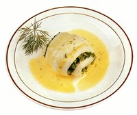 Рулетики из морского языка