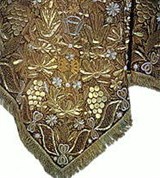 Русская традиционная вышивка (платок)