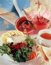 Рыба в пряном отваре