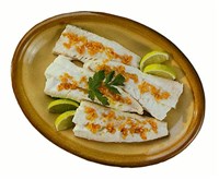 Рыба в чесночном соусе