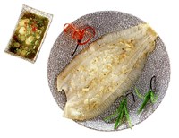 Рыба с кориандром и чесноком