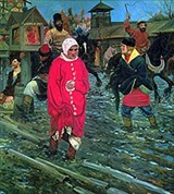 Рябушкин Андрей Петрович (Московская улица 17 века в праздничный день)