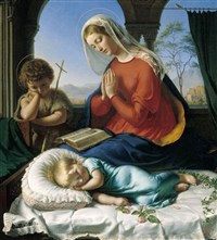 СВЯТОЕ СЕМЕЙСТВО (картина Е.Р. Рейтерна)