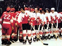 СЕРИЯ ВСТРЕЧ СБОРНОЙ СССР С ВХА (1974) (перед матчем) [спорт]