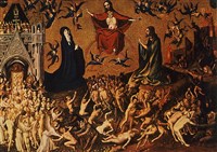 СТРАШНЫЙ СУД (часть алтаря работы С. Лохнера)