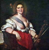 СТРОЦЦИ Бернардо (Музыкантша с виолой-да-гамба)