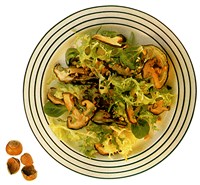 Салат из баклажанов с грибами