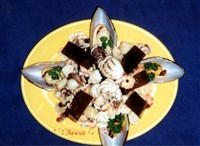 Салат из морепродуктов «Чайна-сити»